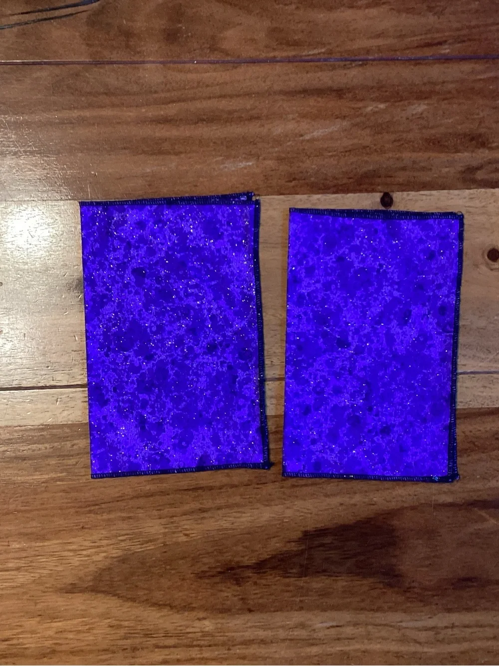Purple Cow Print Placemat Set